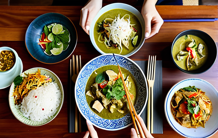 한식 다이어트 식단 - **Prompt:** "A steaming bowl of clear Tom Yum soup with chicken and mushrooms, showcasing the fresh ...