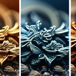 한식의 글로벌 스타트업 - Here are three detailed image prompts in English, designed to adhere to your guidelines: